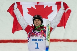 OLY Mens Moguls 20140210 Alexandre Bilodeau