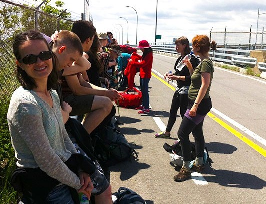 2014 pilgrimage from Old Montreal to Kahnawake