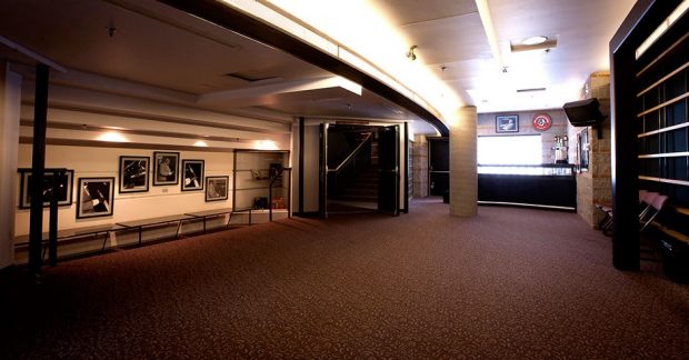Oscar Peterson Concert Hall, entrance and lobby