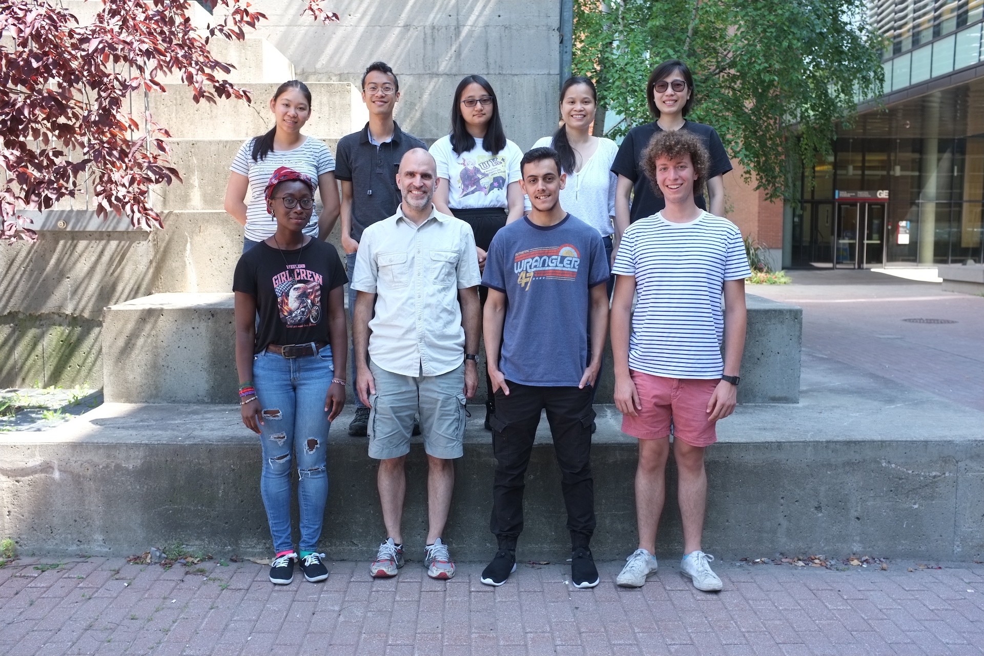 Louis Cuccia and his research group (2018)