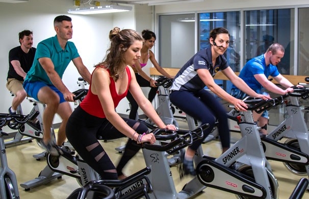 spinning home trainer
