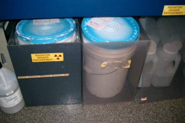 Radioactive waste disposal procedures