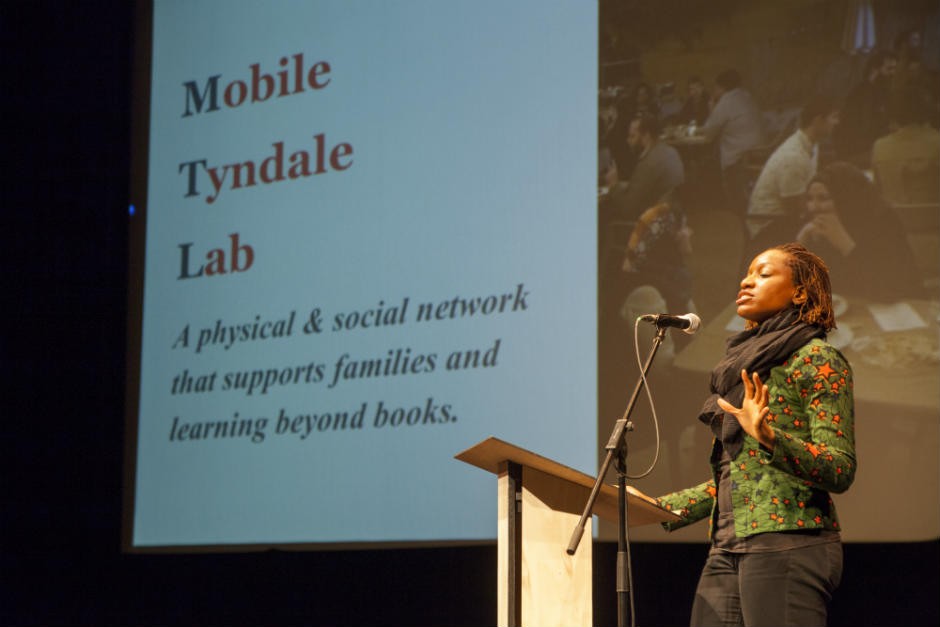 Team members from the Tyndale-St-George (Mobile Tyndale Lab)