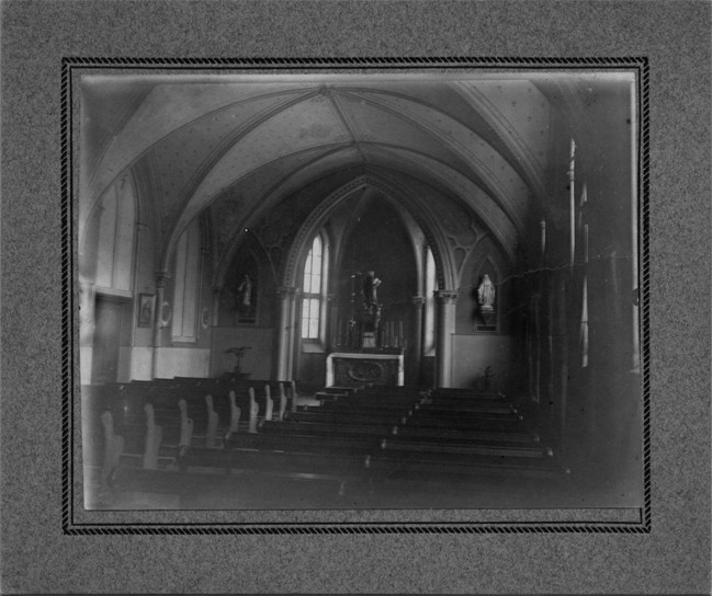 The chapel at Loyola College at the former Sacred Heart Convent