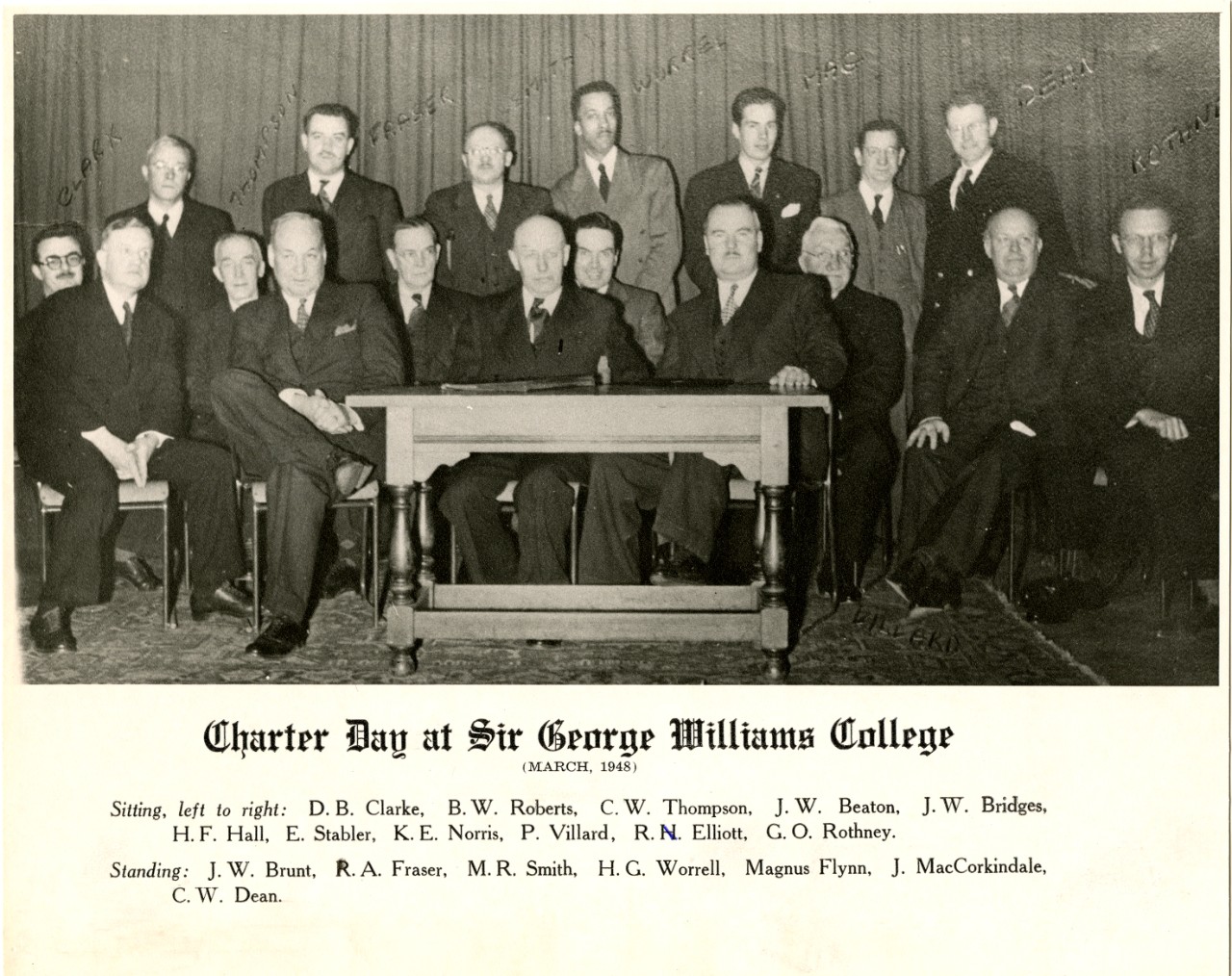 Charter Day at Sir George Williams College
