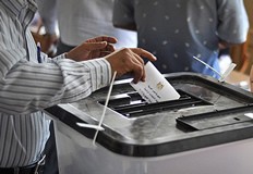 Voting in the Presidental Election in May 2012