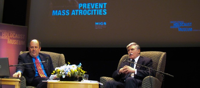 W2I project - Romeo Dallaire speaks at the United States Holocaust Memorial Museum
