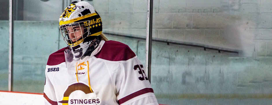 A high achiever — on and off the ice A high achiever — on and off the ice