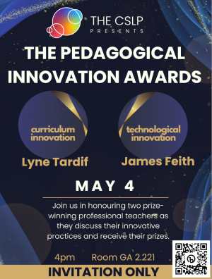 Poster for the 2023 Pedagogical Innovation Awards