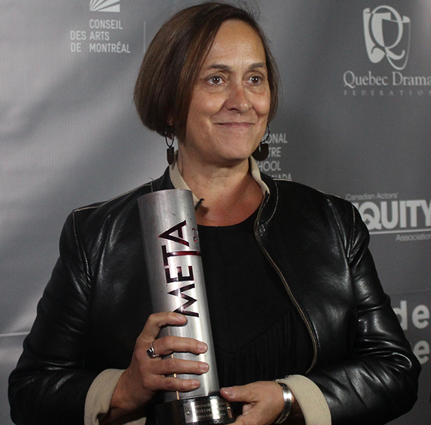Former artist-in-residence Micheline Chevrier won Outstanding Direction for Intractable Woman