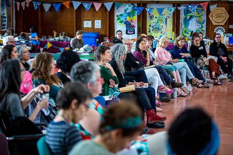 Art Hives Symposium, May 31st 2019. Photo by Marc Bourcier