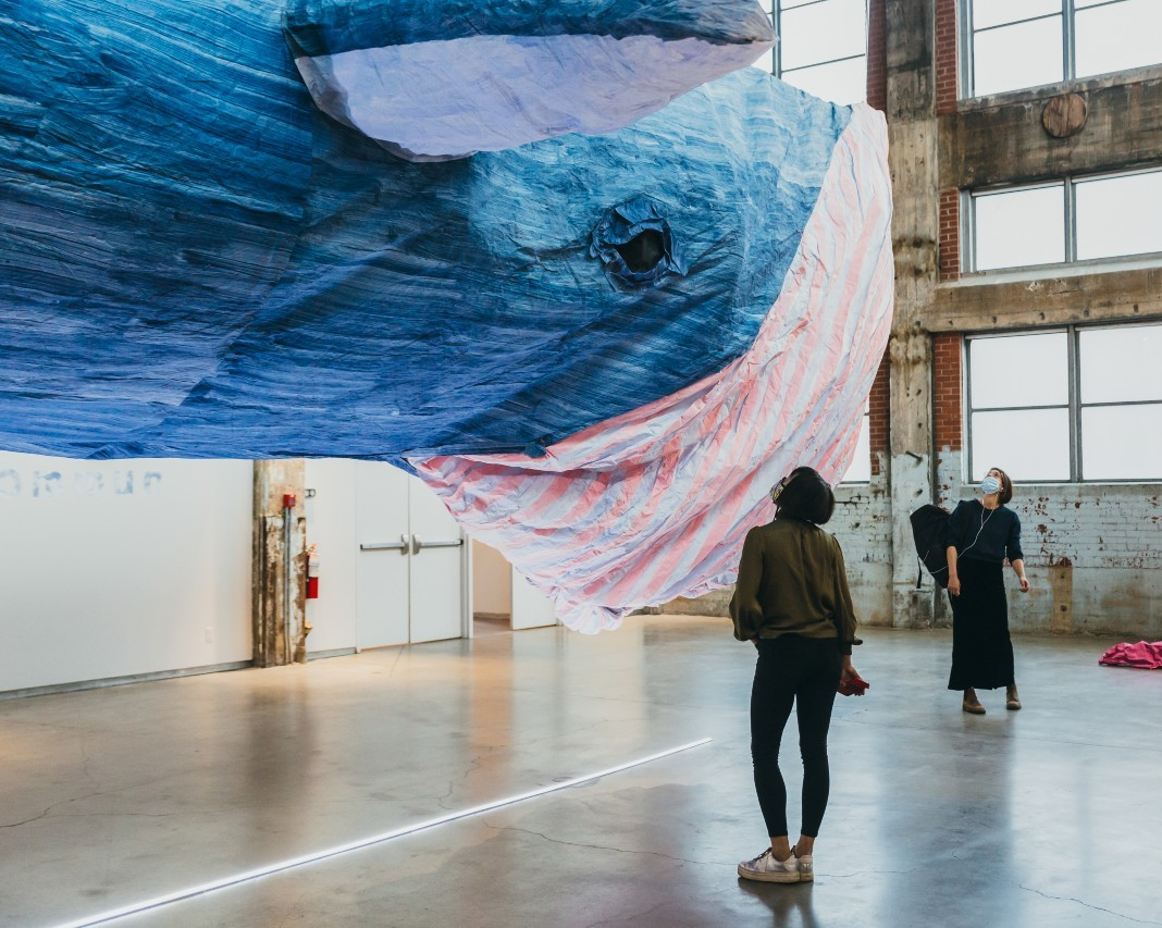 Concordia professor’s artwork examines the ecology of whales on the St Lawrence river