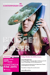 CICA Presents Bridget Moser, Friday, Oct. 26 at 6pm in H-110