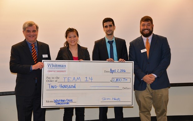 John Molson MBA students win Whitman Case Competition