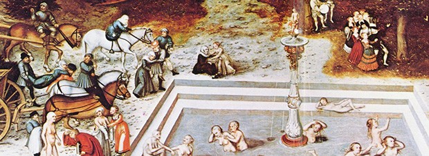 The Fountain of Youth, a 1546 painting by Lucas Cranach the Elder.