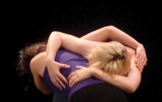 Kaylene Joseph’s piece Resuscitate featured dancers Kristen Lawson and Cassandre Lescarbeau. | Photo by Benoit Richard