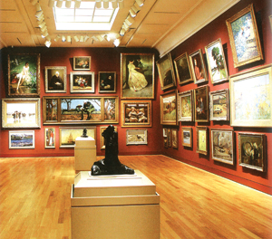 The Art Gallery of Ontario’s Georgia Ridley Gallery features Canadian works dating from 1867 to 1918. | Photo from <i>The Visual Arts in Canada</i>