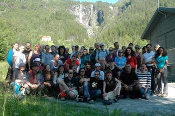 Participants of the International Comparative Rural Policy Studies (ICRPS) 2011 Summer School in Norway. | Photo courtesy of the ICRPS 2011 Summer School