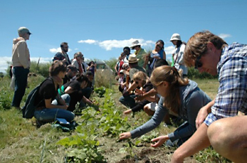 Field work during the 2010 summer school in Oregon, U.S. | Photo by Katja Cappelen