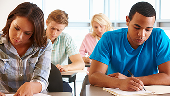 Student Learning Services at Counselling and Development offers the program Exam Cram, which helps students enrolled in basic math courses to prepare for tests and learn to deal with exam stress.