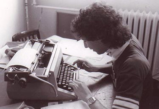 Staffer Mike Cohen, circa 1985. | Photo courtesy of Frederic Serre