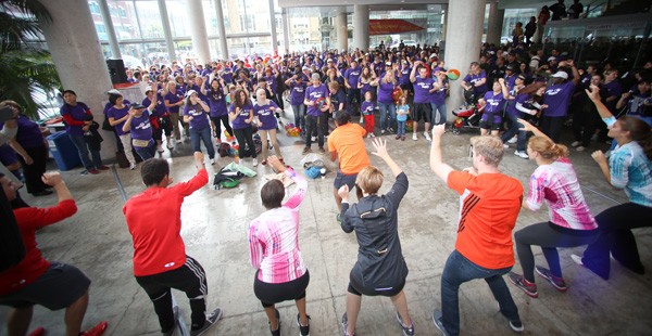 700 Shufflers marched for student support