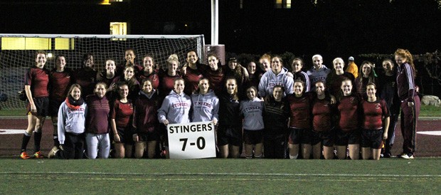 The 2013 Stingers women's rugby team.
