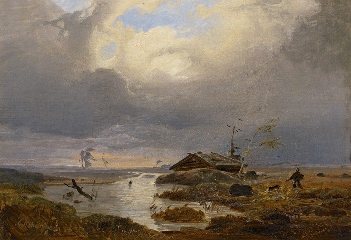 “Scandinavian Landscape” – Andreas Achenbach (1815-1910)