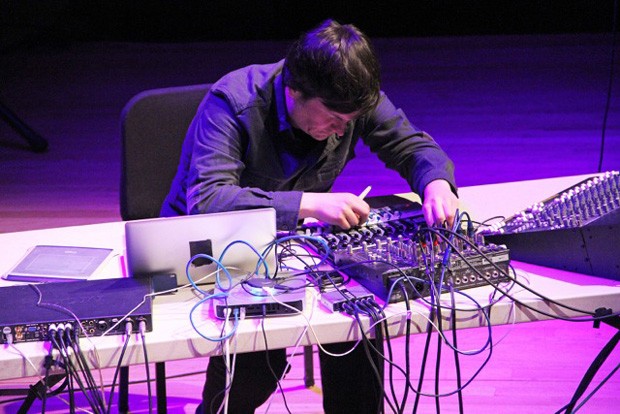 Electroacoustic musician and research Doug Van Nort