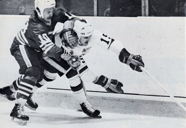 The Stingers in action during the 1975-76 season