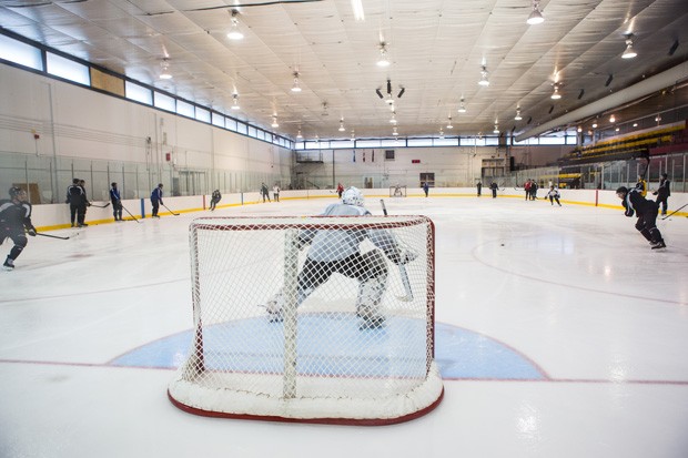 The Ed Meagher Arena now boasts an NHL-standard rink