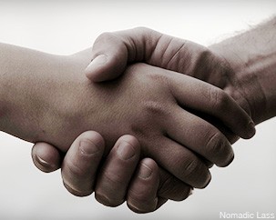 Can a simple handshake predict cancer survival rates?