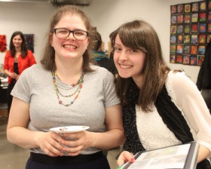 Maya Lalonde (left) and Heather Cutts