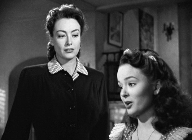 Conflicted mother, wayward daughter: Joan Crawford and Ann Blyth in Mildred Pierce
