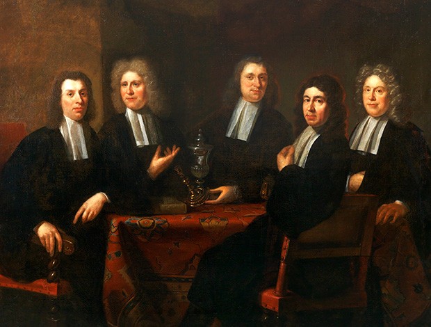 “The Governors of the Amsterdam Gold and Silversmiths’ Guild” by Juriaen Pool II (1665-1745)