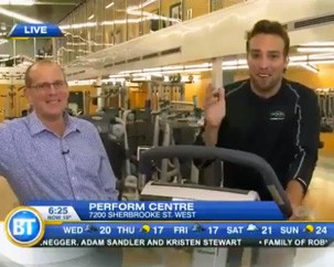 Breakfast Television broadcasts live from PERFORM Centre