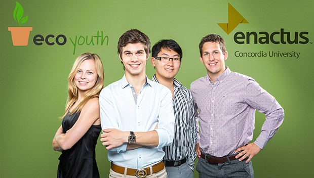 Team Enactus Concordia, fresh from their win at Forces AVENIR