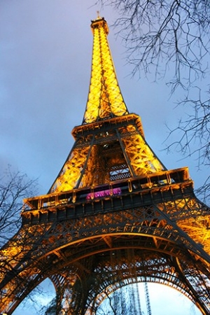 One of journalism student Tiffany Lafleur’s favourite shots of the Eiffel Tour in Paris.