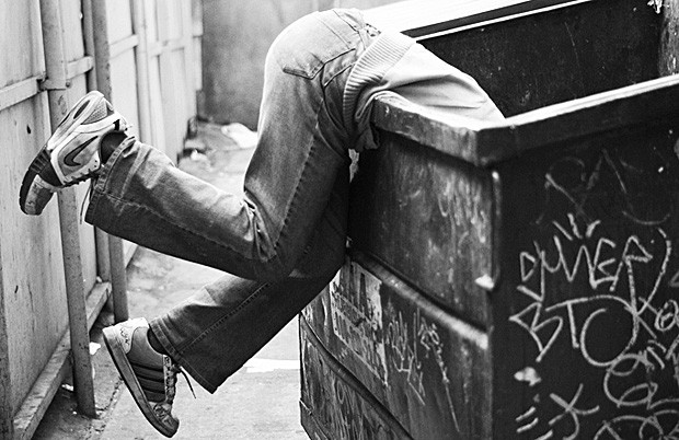 Dumpster diving! Learn the dos and dont's.
