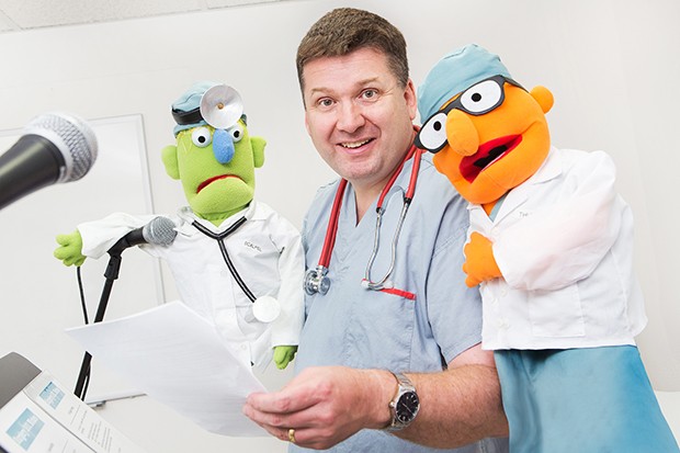 Jonathan White: “I’m a surgeon, but I find myself teaching using Lego, Muppets, zombies and all sorts of weird things.”