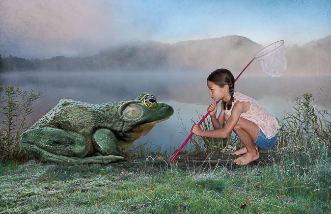 "Chasse à la grenouille" by Catherine Rondeau | Courtesy of the artist