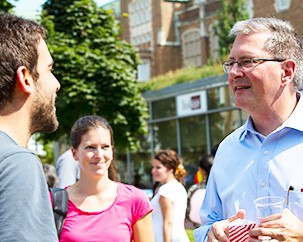 Concordia president hosts two back-to-school events