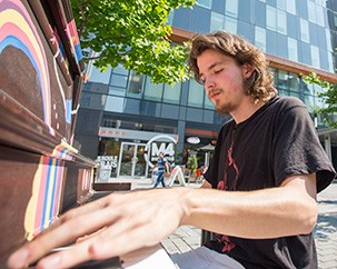 The secret history of Concordia’s street piano