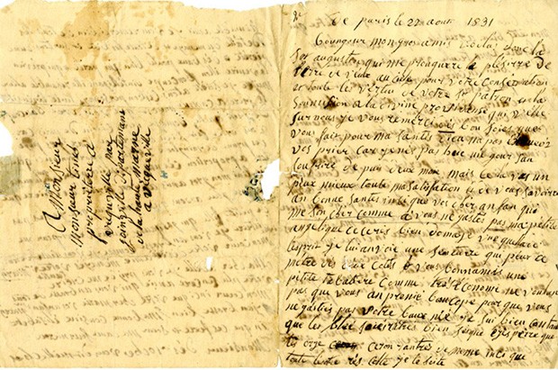Part of the Diniacopoulos Family fonds: A fabulous travel diary from 1831 by an unknown author.