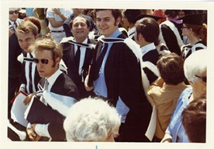 A photo taken at Denis Diniacopoulos' graduation from Loyola College