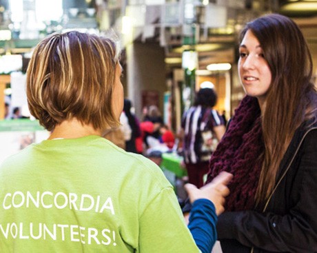 Hands up! Concordia's Volunteer Fair is an opportunity to sharpen your skills
