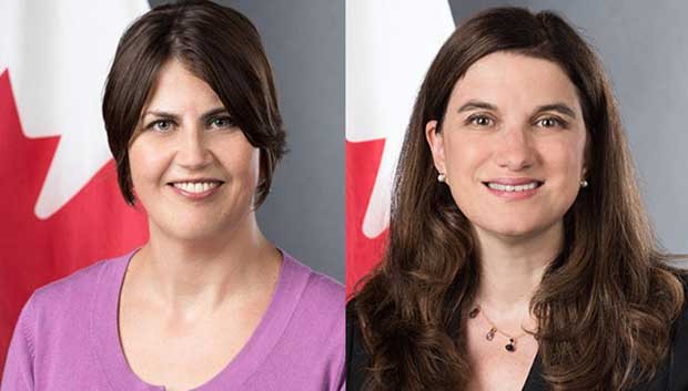 Two of Canada’s newest ambassadors are also Concordia graduates: Carol McQueen (left) became ambassador to the Republic of Tunisia and Nathalie Dubé became ambassador to the Kingdom of Morocco.