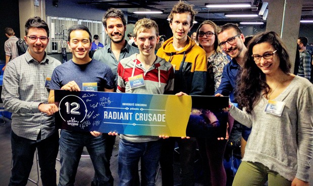 Team Concordia at the 2016 Ubisoft Game Lab Competition.