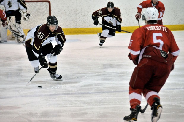 Marc-André Element played right wing for the Stingers from 2006 to 2011. | Photo by Concordia University