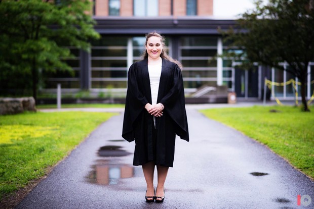 Elena Raznovan graduated last spring with an MBA from the John Molson School of Business. | Photo by IQ Photography